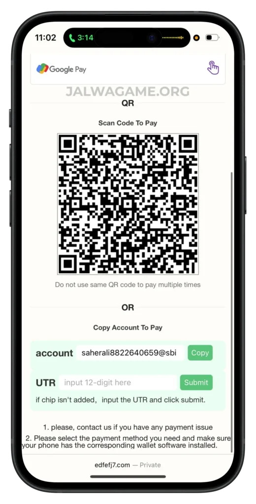 jalwa-game-deposit