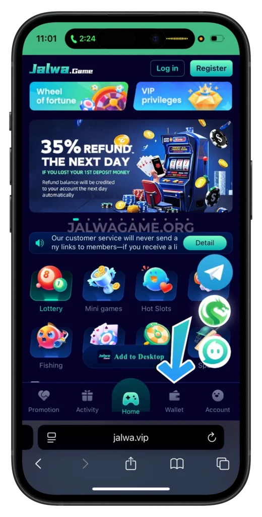 jalwa-game-wallet